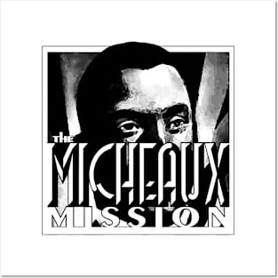 MICHEAUX MISSION logo Posters and Art